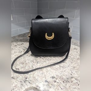 "Sailor Moon" unofficial Luna (Black cat) crescent moon bag ✨🌙